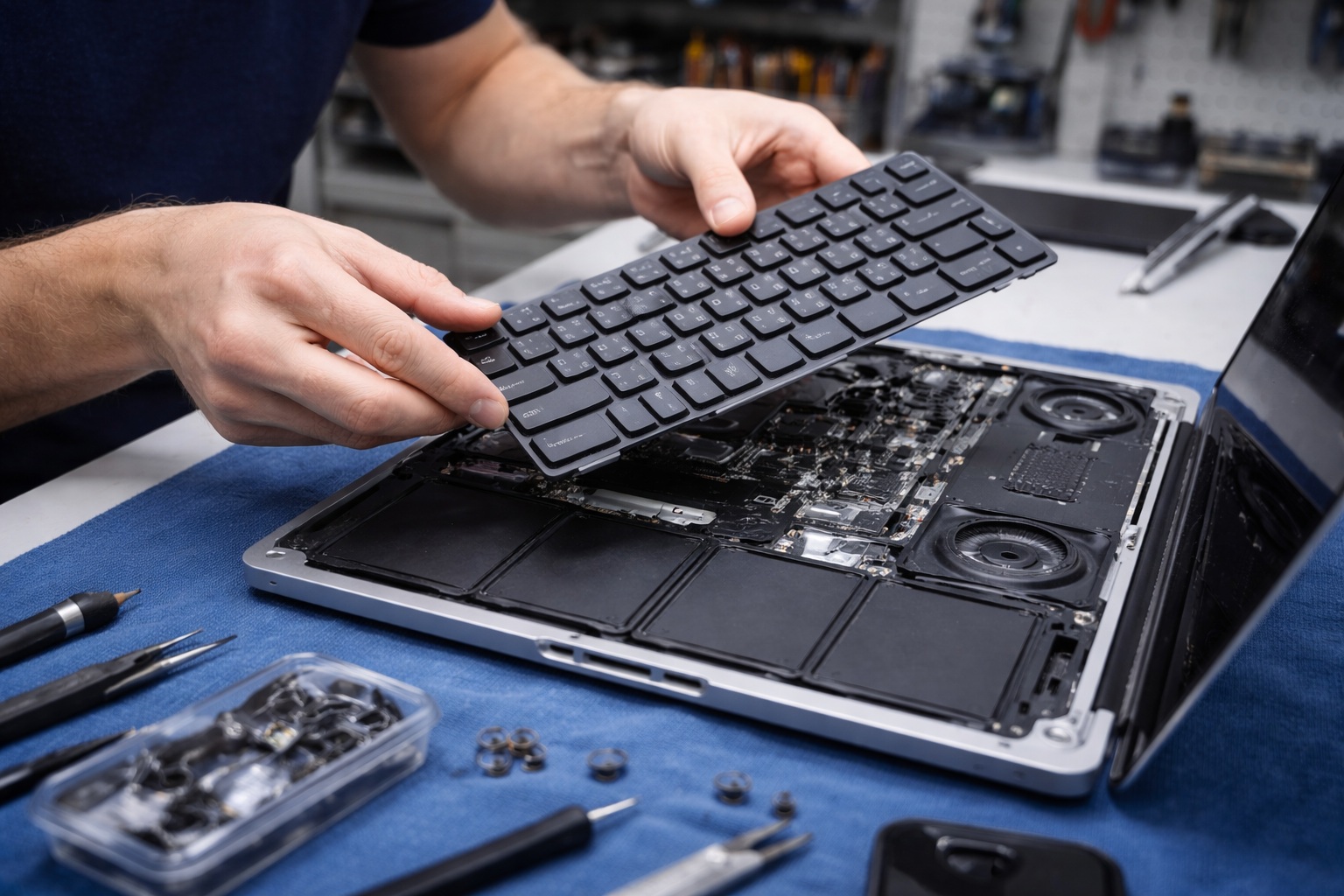 Service tastatură laptop – înlocuire tastaturi defecte pentru laptop-uri