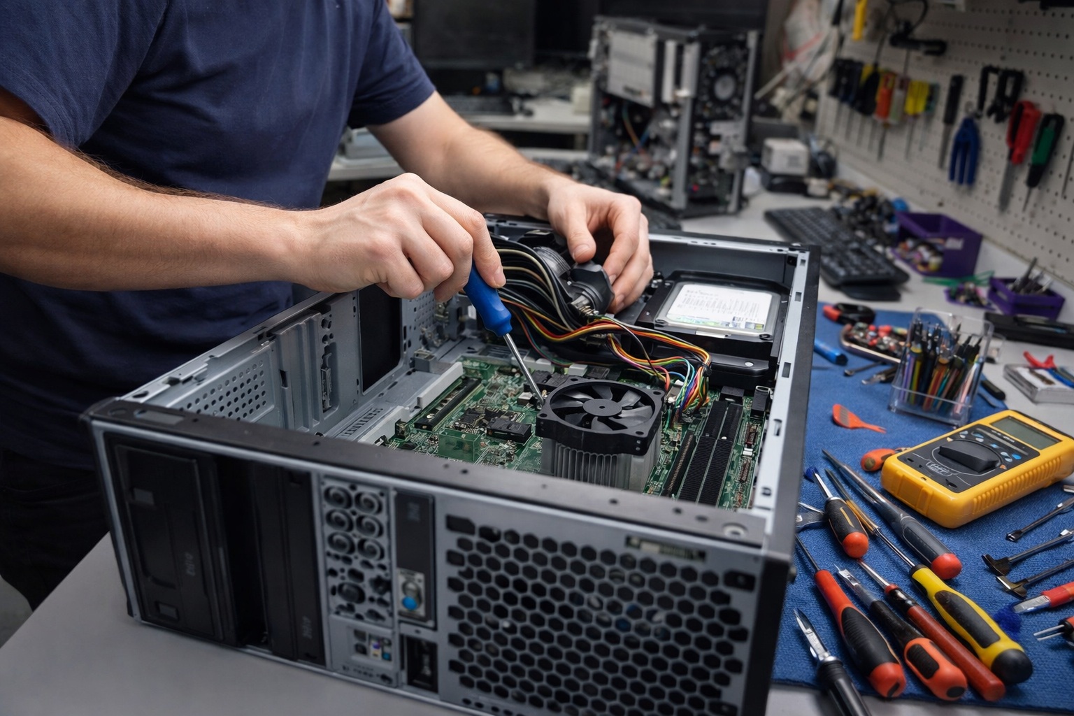 Service calculatoare, service laptop, tablete în Arad