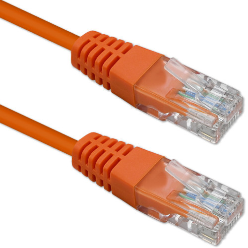 Cablu de conectare Qoltec Crossover | CAT5E | UTP | 3m