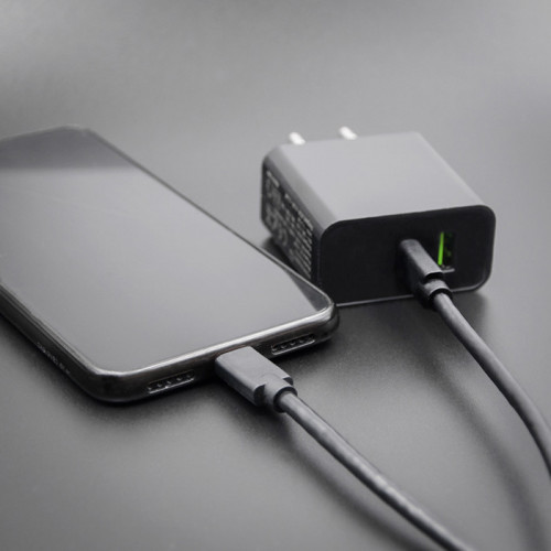 Cablu Qoltec USB-C 2.0 (type C) male 1.4m negru