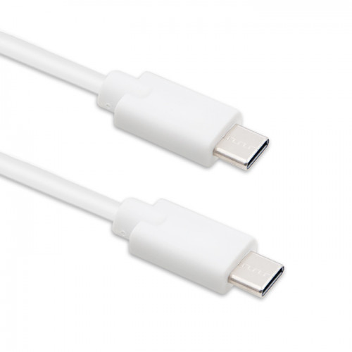 Cablu Qoltec USB-C 2.0 (type C) male 1.4m alb