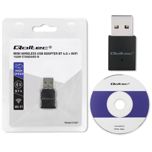 Adaptor Bluetooth Qoltec mini
