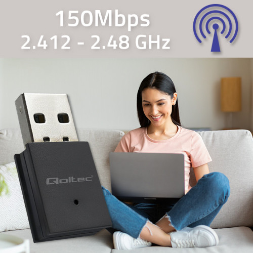 Adaptor Bluetooth Qoltec mini