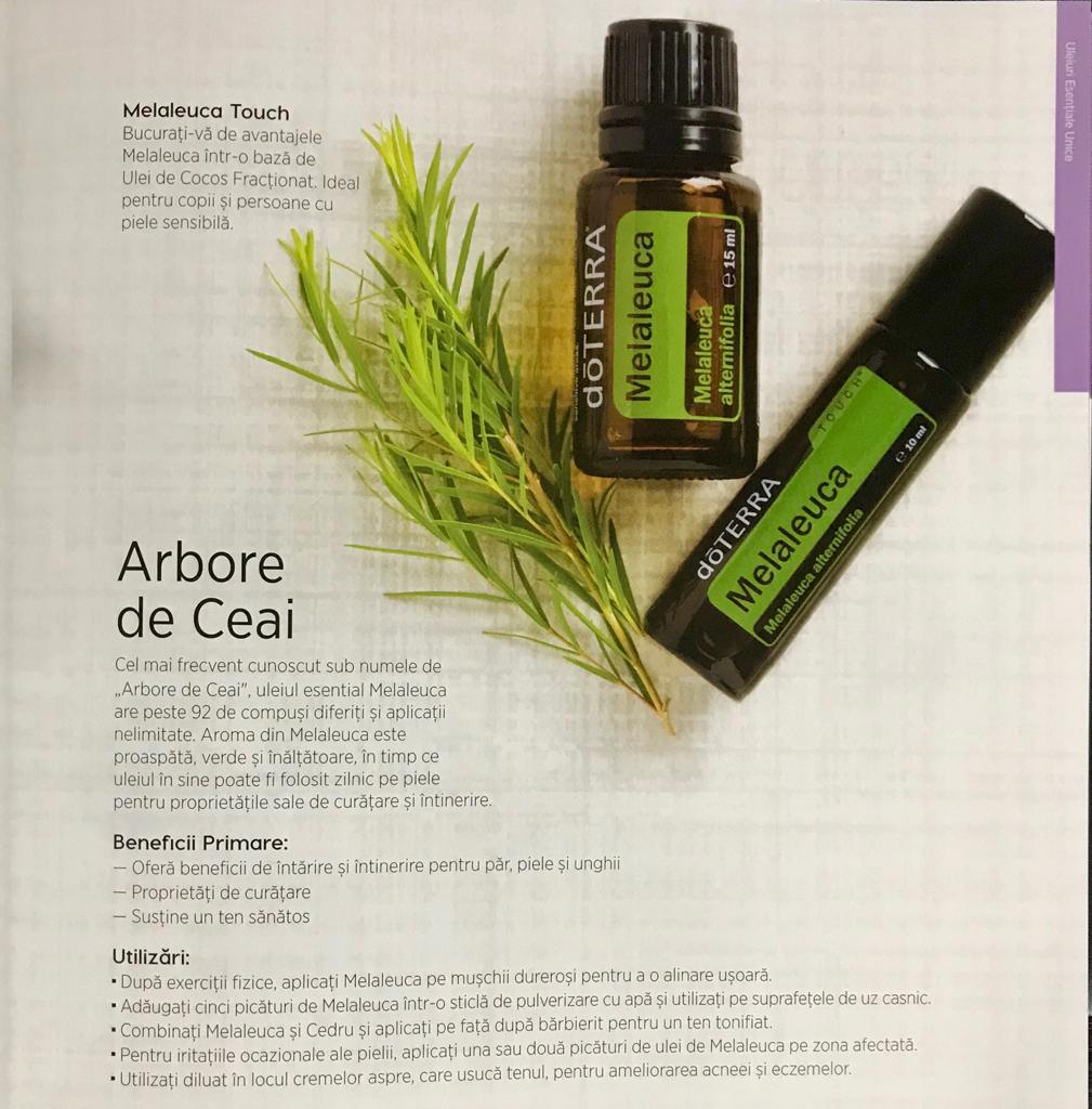 Ulei esential doTERRA Melaleuca (Tea Tree / Arborele de ceai) 15ml
