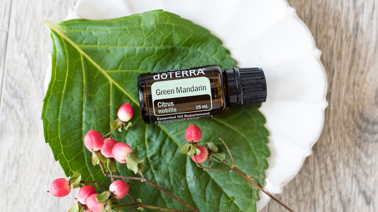 Ulei esential doTERRA Green Mandarin (Mandarina verde) 15ml