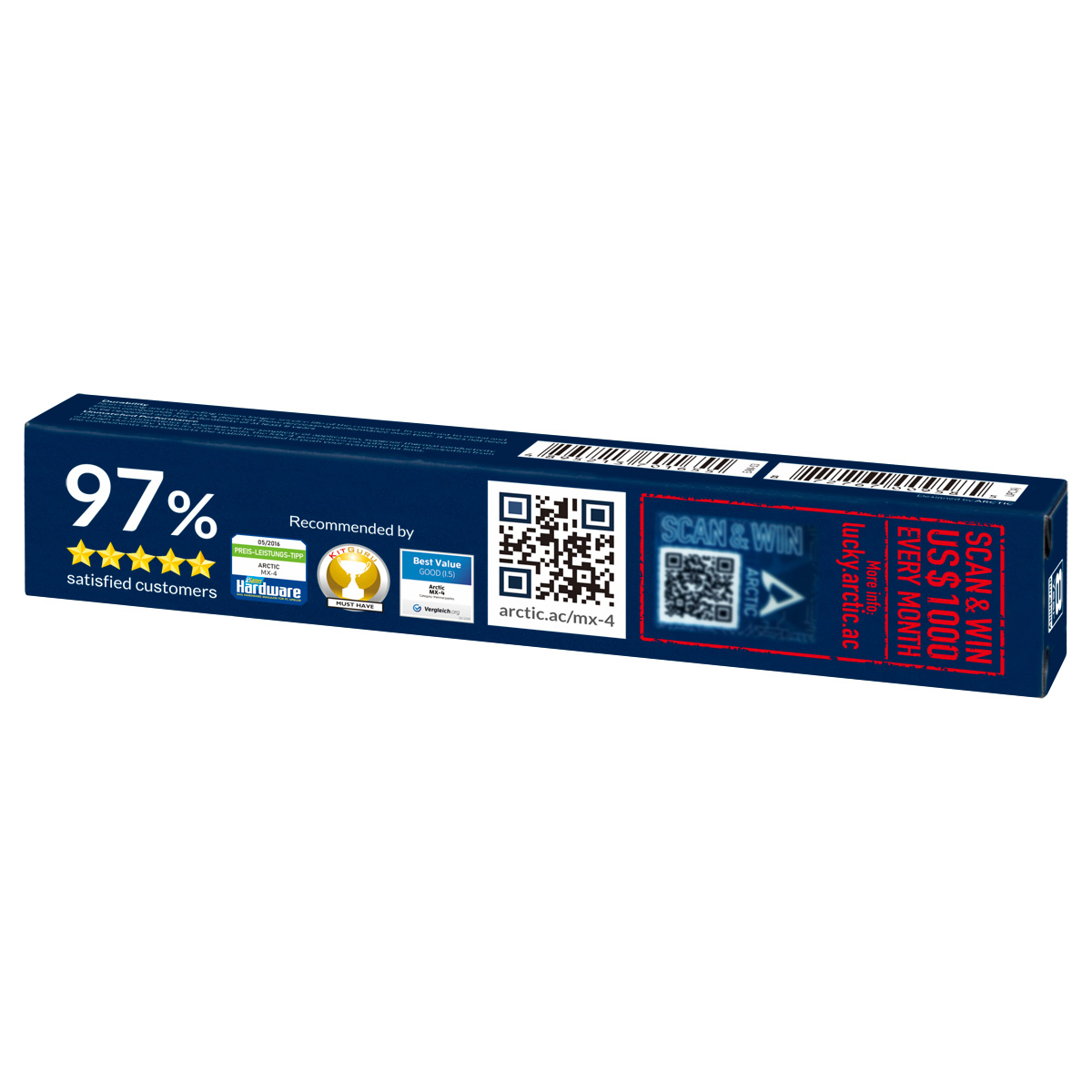 Pasta termoconductoare ARCTIC MX-4, 20g Grey
