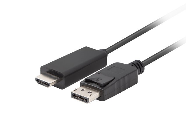 Cablu adaptor Displayport la HDMI Lanberg 1m