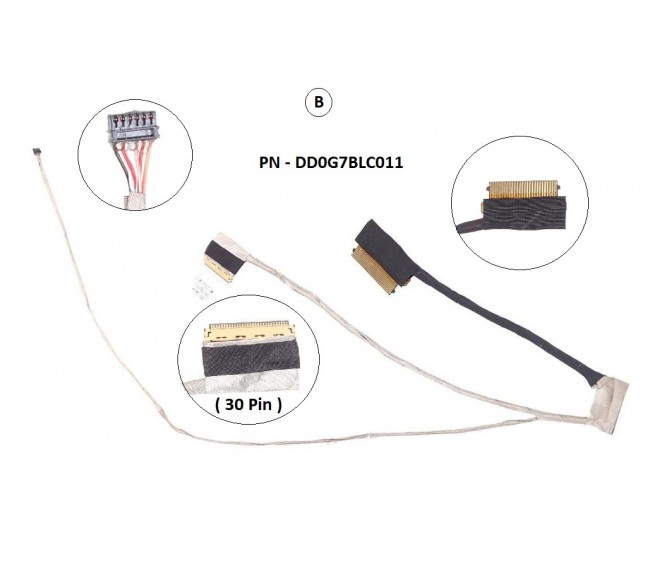 Cablu display LVDS HP 15-CS 15T-CS 15-CW 15-CS0051WM  DD0G7BLC011 30pin model B
