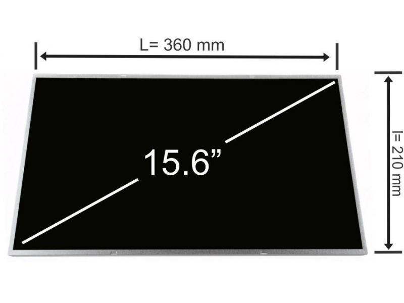 Laptop display 15.6 inch LED 1366x768 WXGA HD no brackets 40pin