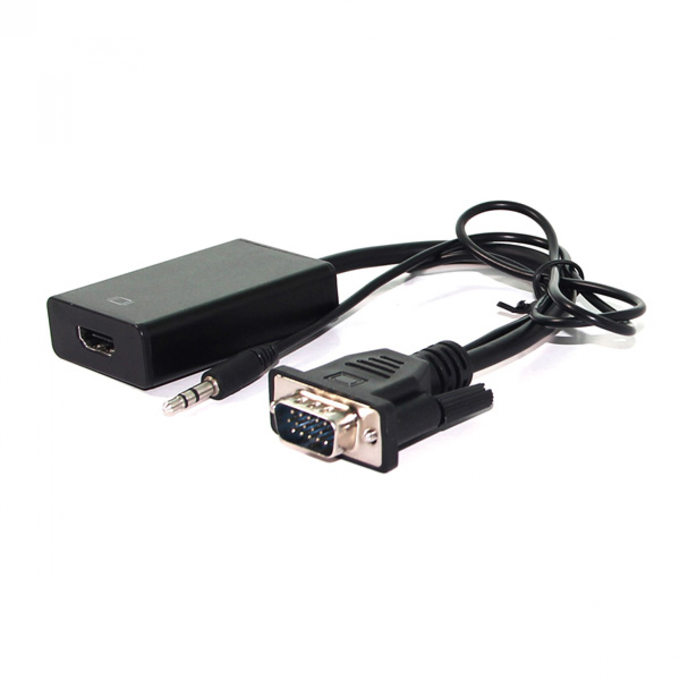 Adapter VGA to HDMI with audio