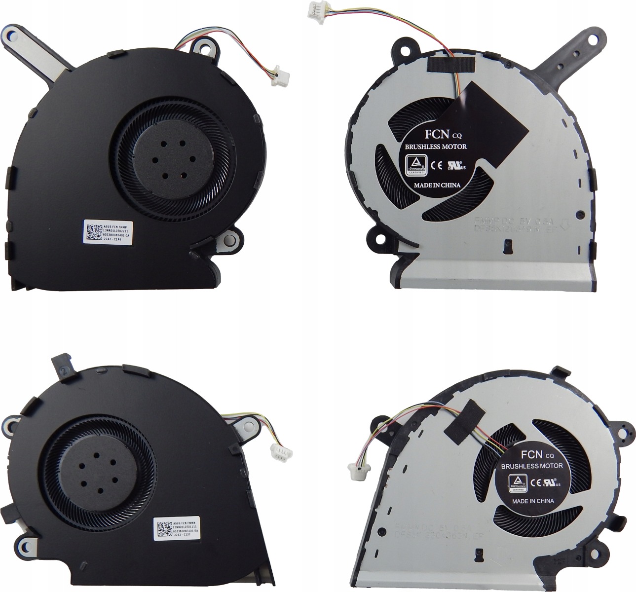 Set 2 Cooler/FAN laptop Asus ROG Strix G531 G531G G531GV G531GU G531GT G531GD 13NR01L0T01111 13NR01N0P09111 DFSCK22115181L FMMN si FMMP 5V