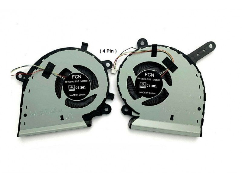 Set 2 Cooler/FAN laptop Asus ROG Strix G531 G531G G531GV G531GU G531GT G531GD 13NR01L0T01111 13NR01N0P09111 DFSCK22115181L FMMN si FMMP 5V