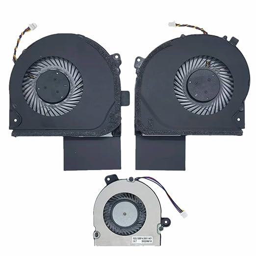 Set 3 Cooler/FAN laptop Asus  ROG Strix GL703GS GL703GM GL703 S7B GL703GS-DS74 GL703GM-DS74 GL703GM-NS73 DFS601712M00T FK0A DFS593512MN0T FK08