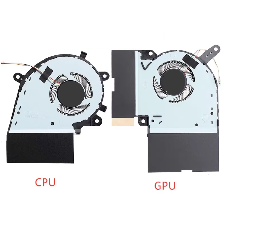 Set 2 Cooler/FAN laptop Asus ROG Strix ROG Strix G17 G731G G731GV G731GW G731 13NR01Q0P04011 12V