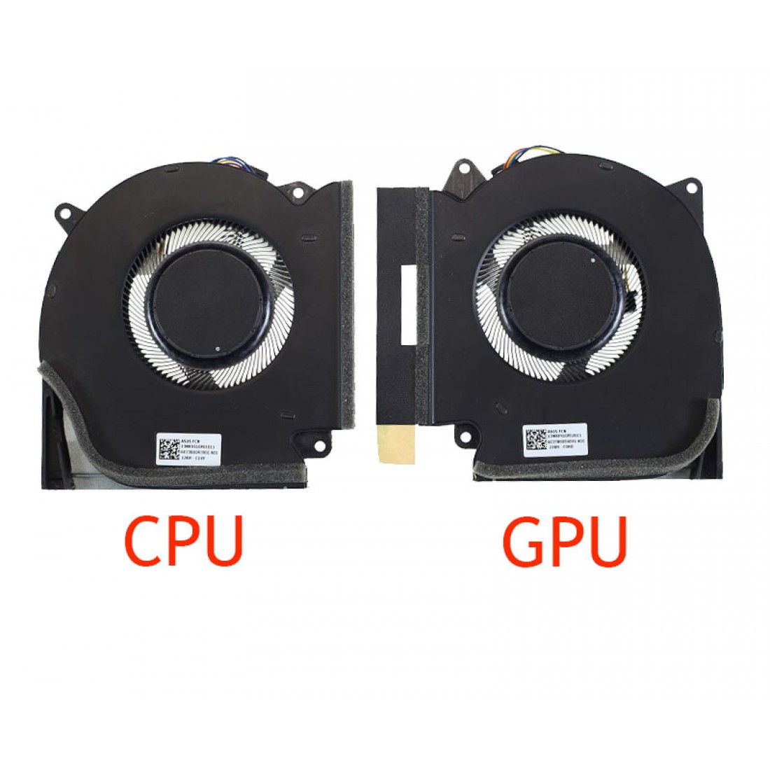 Set 2 Cooler/FAN laptop Asus ROG Strix G15 G512IC DFS5K221153715 FNAC 6033B0093901 13NR0510P01011 DFS5K223052835 FNAD 6033B0094001 13NR0510P02011 5V 0.5A