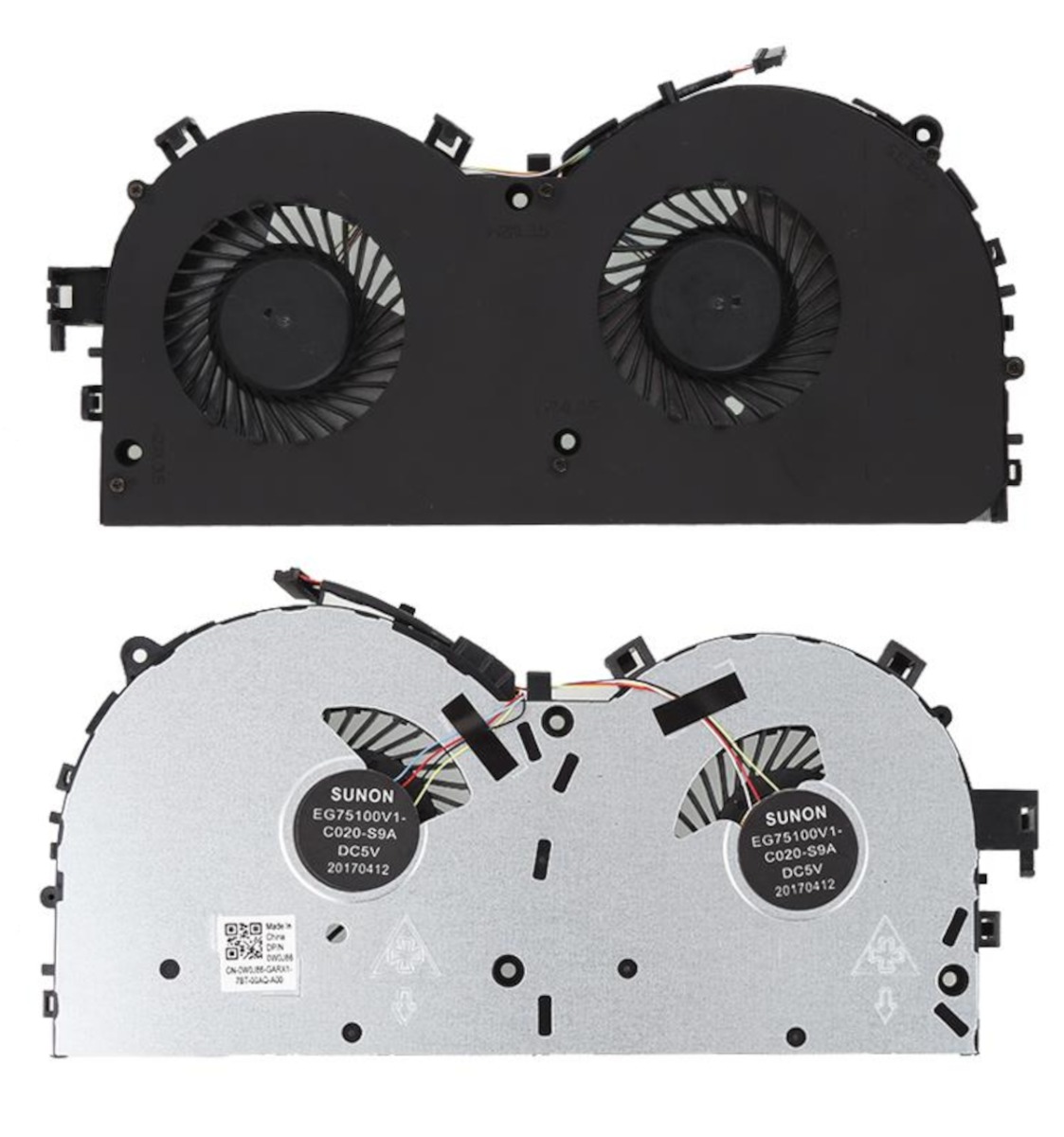 Cooler/FAN laptop Lenovo Legion Y520 Y520-15IKB Y520-15IKB for GTX 1050 (GTX1050)
