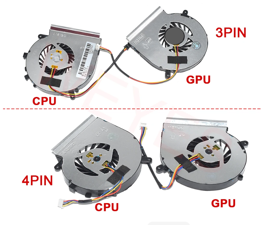 Cooler/FAN laptop CPU MSI GE72 GE62 PE60 PE70 GL62 GL72 GP62 2QE 6QG MS-1794 MS-1795 PAAD06015SL 3PIN