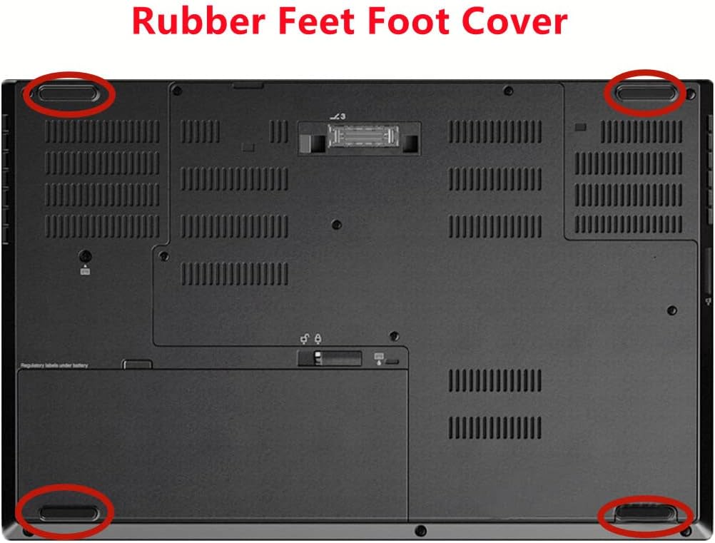 Set 4 bucati picioruse cauciuc caracasa Lenovo Thinkpad P50 P51 P52 2016 2017