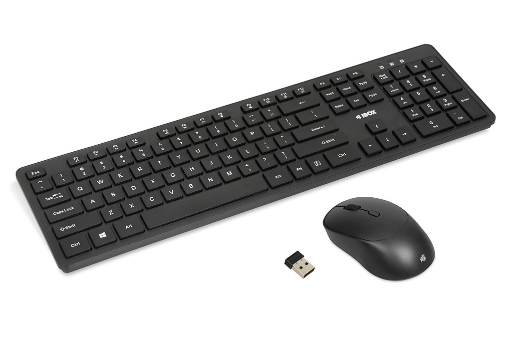 Kit Keyboard si mouse wireless iBOX worksatation pro kit
