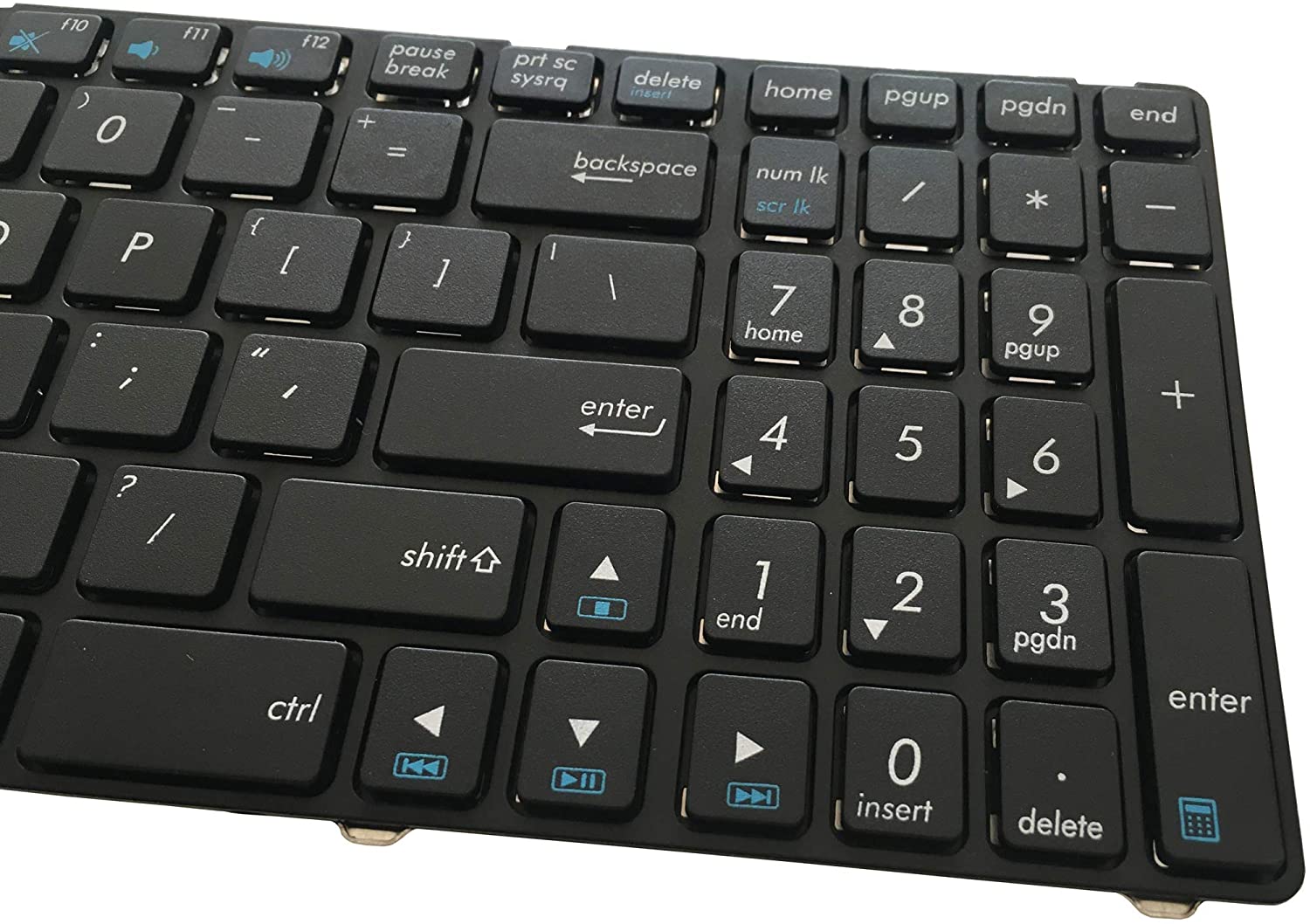 Tastatura laptop pentru ASUS K52 G73 X53 x54 X55A G60 R503C X55VD cu rama