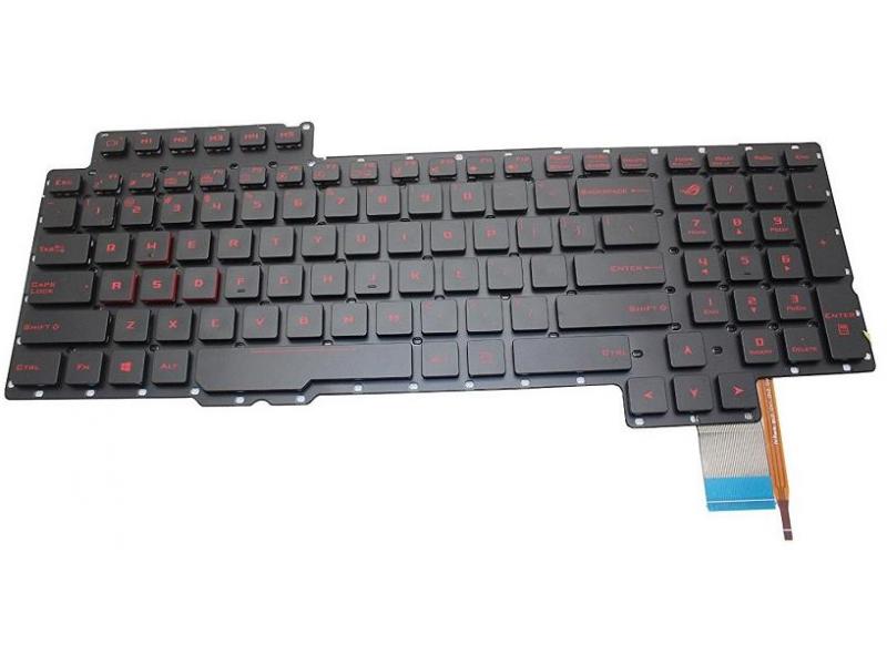 Tastatura laptop ASUS ROG G752 G752VT G752VY G752VS G752VM G752VSK iluminata fara rama