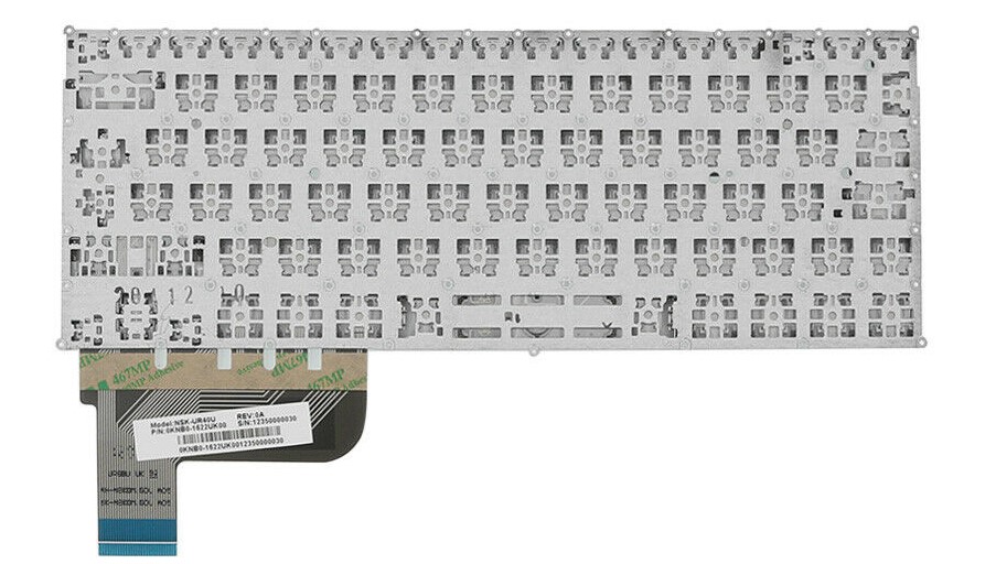Tastatura laptop pentru Asus Zenbook UX21 UX21A maro fara rama