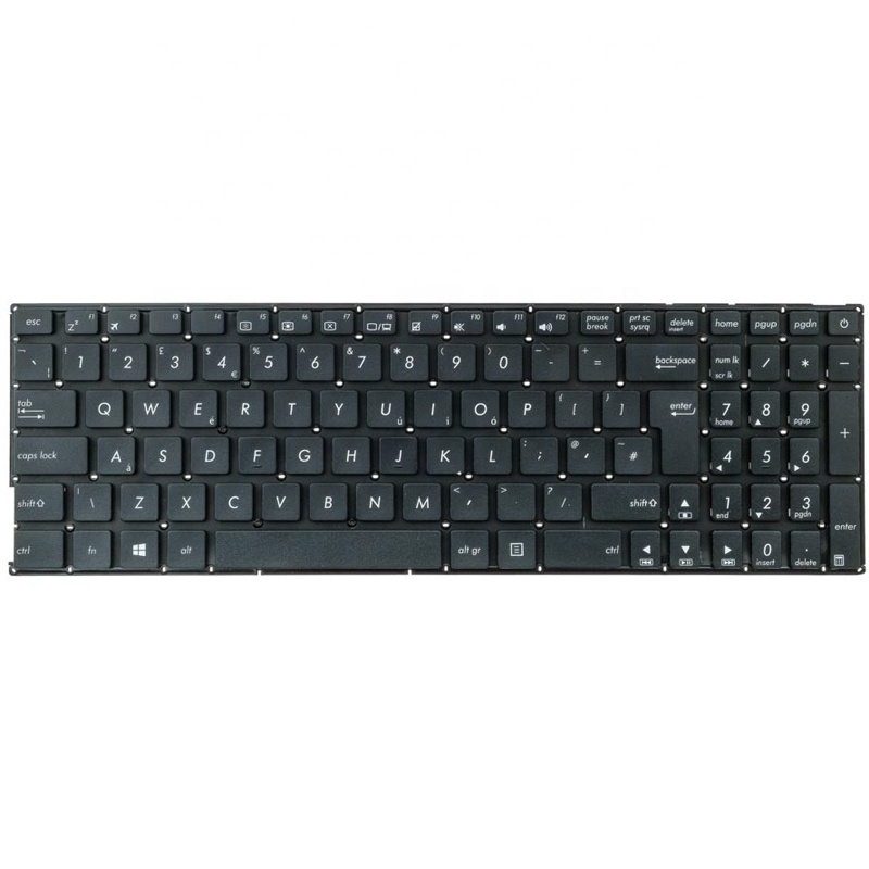 Tastatura laptop Asus VivoBook X542BA X542 X542B X542U X542UR X542UQR X542 fara rama model UK