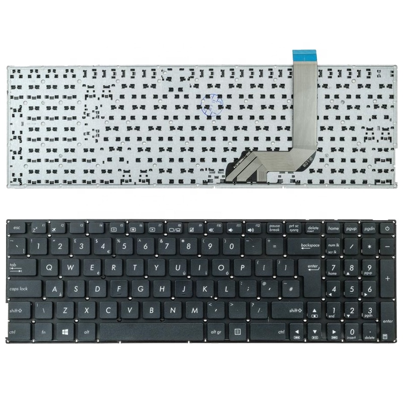 Tastatura laptop Asus VivoBook X542BA X542 X542B X542U X542UR X542UQR X542 fara rama model UK