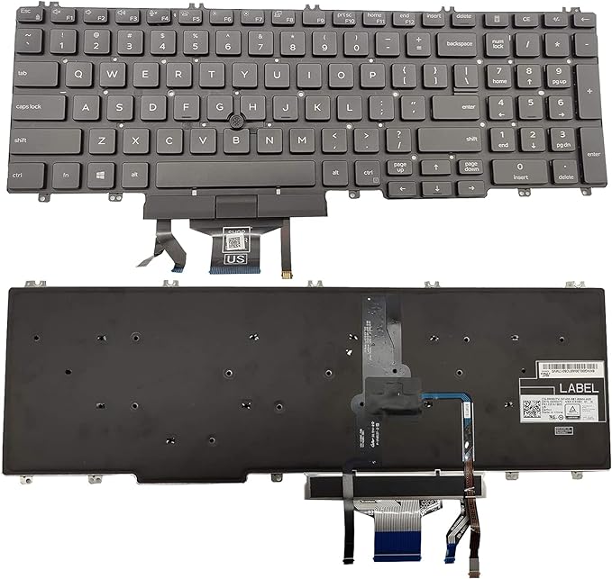 Laptop keyboard Dell Precision 3500 3501 3540 3541 Latitude 5500 5501 5510 0MMHTV