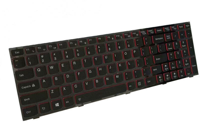 Tastatura laptop pentru Lenovo Y500 Y510P  taste rosii cu rama