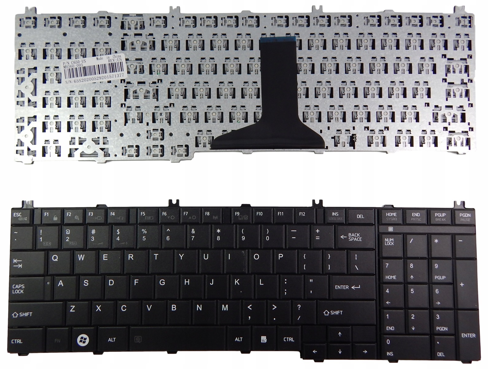 Tastatura laptop Toshiba C650D C650 C655 C655D C660 C660D C670 L675 L755 L670 L650
