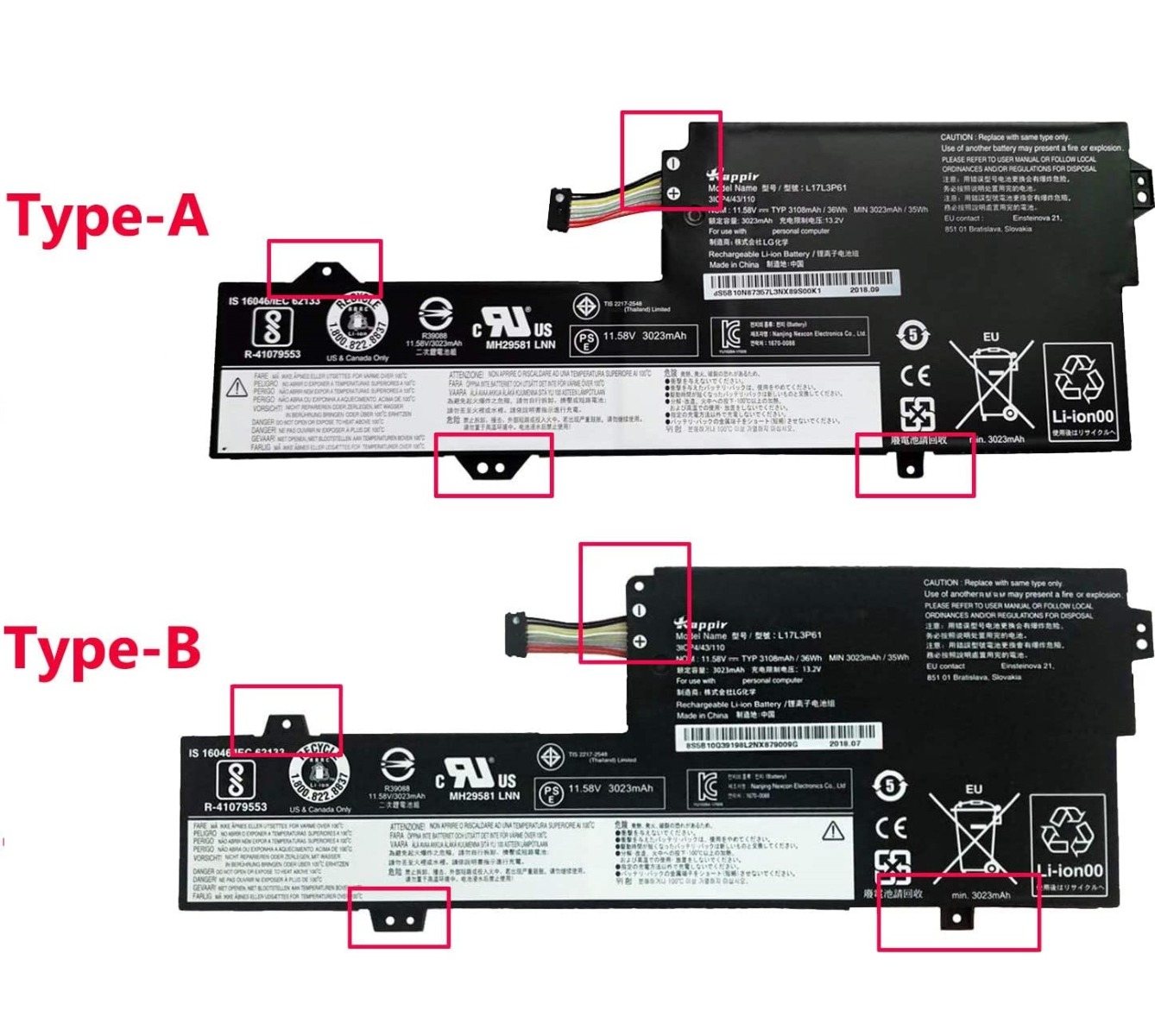 Baterie laptop Lenovo Ideapad Yoga 720-12IKB 330-11IGM 320S-13IKB Flex 6-11IGM 7000-13  L17M3P61 L17C3P61 model A