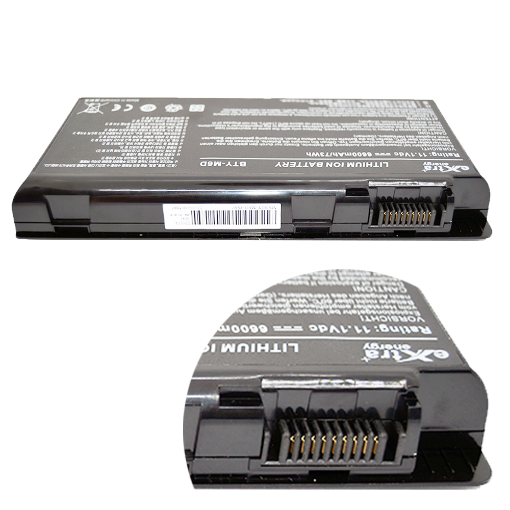 Baterie laptop  MSI GT60 GT70 GT660 GT680 GT683 GT780 GT783 GX660 GX680 GX780 BTY-M6D