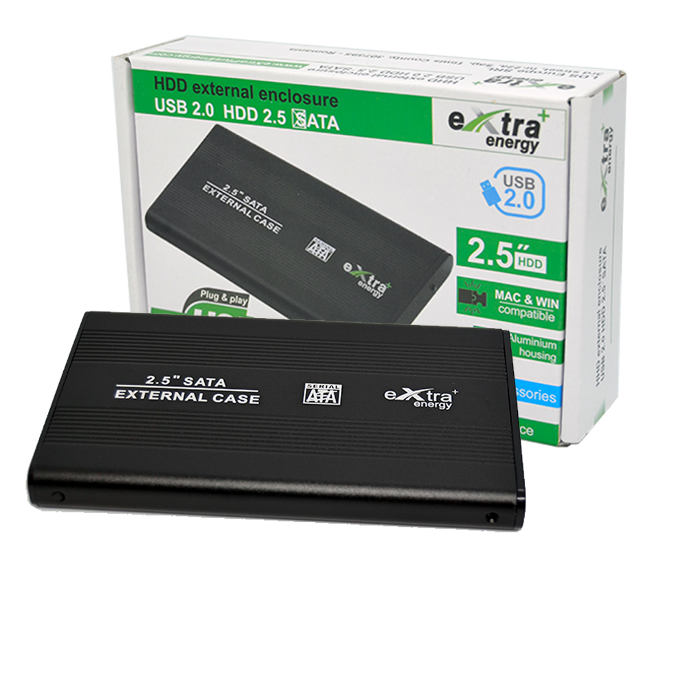 HDD Rack eXtra+ Energy, 2.5"  USB 2.0 Negru