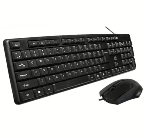 Kit Keyboard si mouse combo Rebeltek cu fir