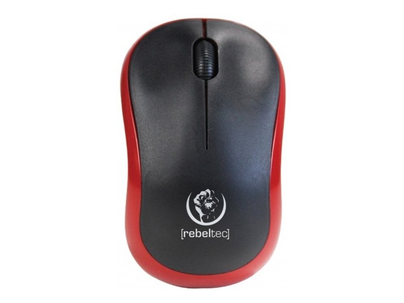 Mouse wireless optic Rebeltec METEOR 1000 dpi red