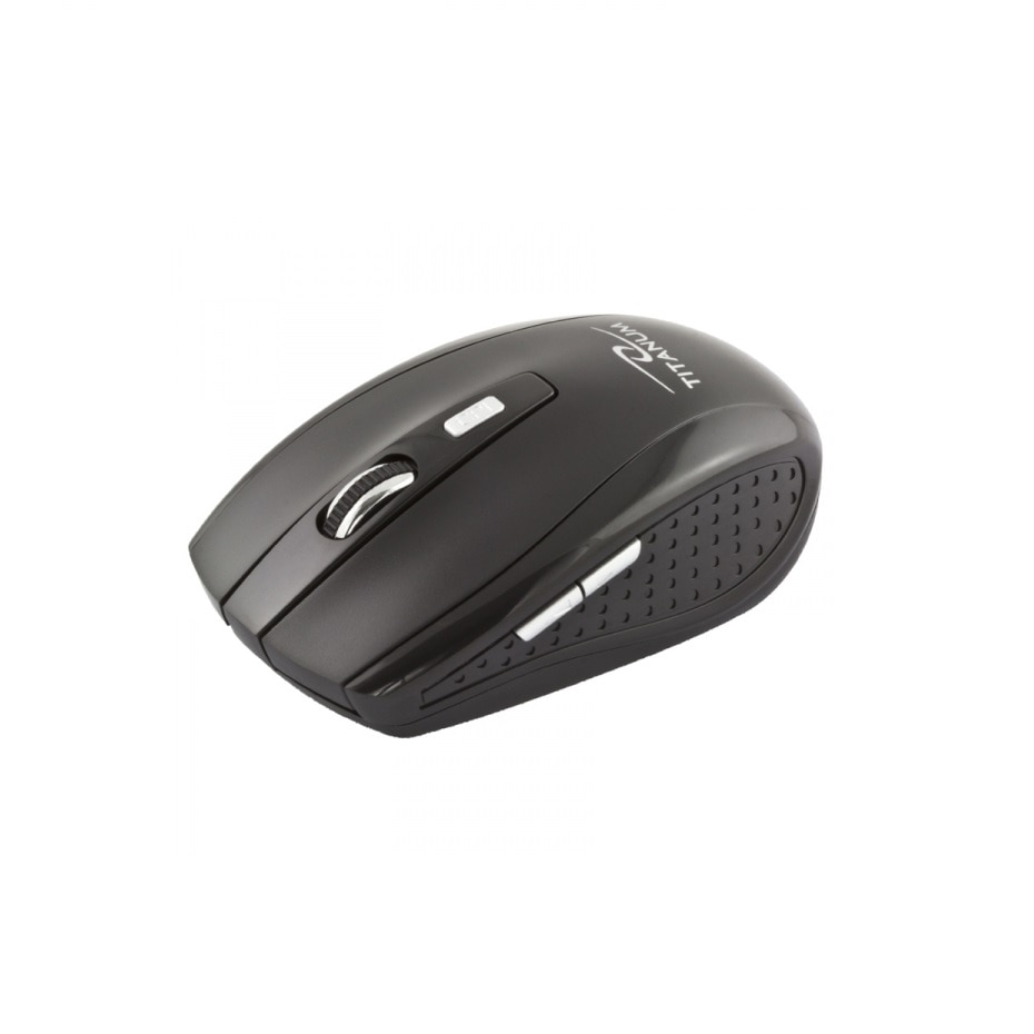 Mouse optic Wireless ESPERANZA Titanium Snapper TM105K,USB, 1000/1600 dpi, Negru
