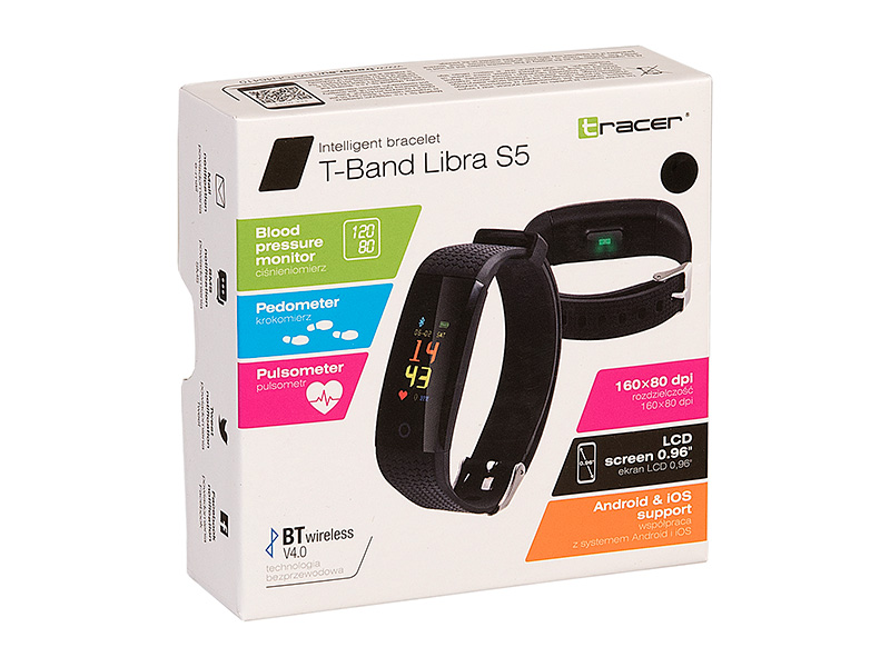 Ceas smart / bratara smart TRACER T-Band Libra S5