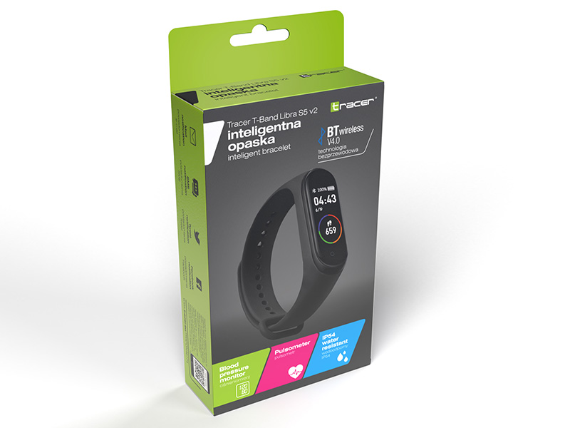 Ceas smart / bratara smart TRACER T-Band Libra S5 v2