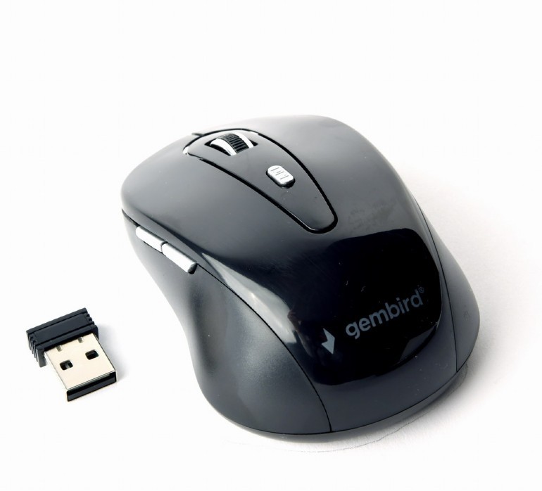 Mouse wireless Gembird MUSW-6B-01 optic cu 6 butoane
