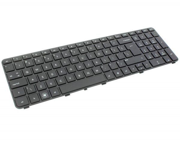 Tastatura laptop pentru HP PAVILION DV7-4000 DV7-5000 UK cu rama - imagine 2