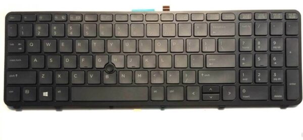 Tastatura laptop pentru HP ZBOOK 15 G1 ZBOOK 15 G2 ZBOOK 17 G1 ZBOOK 17 G2 iluminata cu rama