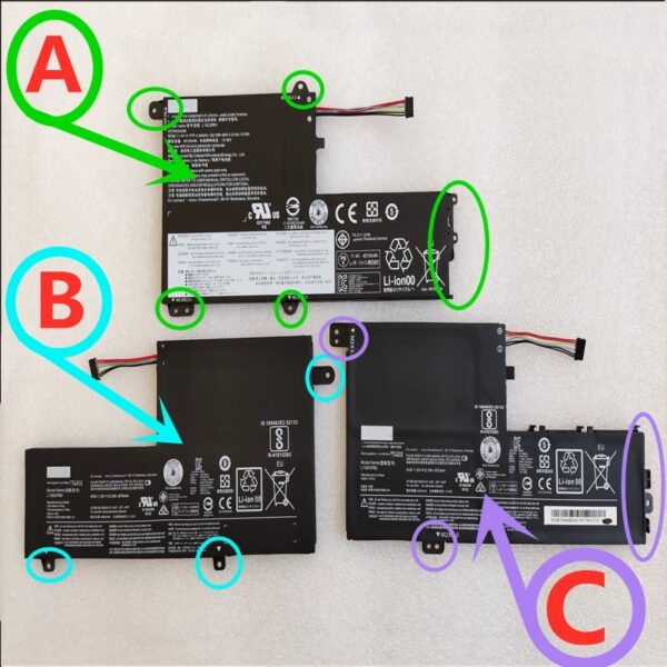 Baterie laptop  Lenovo IdeaPad 320S 330S 520S Yoga 510 - imagine 2