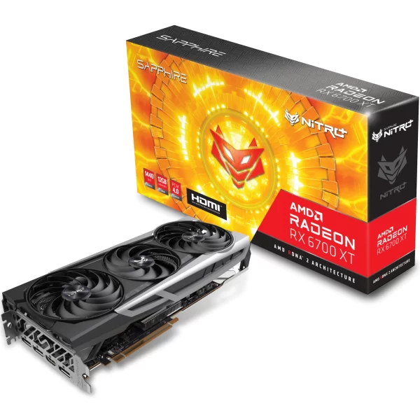 Placa video Sapphire Radeon RX 6700 XT NITRO+ 12GB GDDR6 1‎92-bit - imagine 2