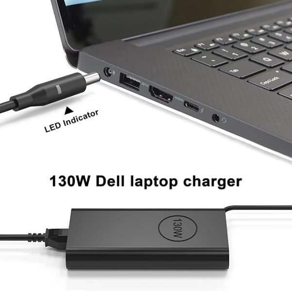 Incarcator laptop pentru Dell - 130W 19.5V 6.7A mufa 4.5x3.0 - imagine 4