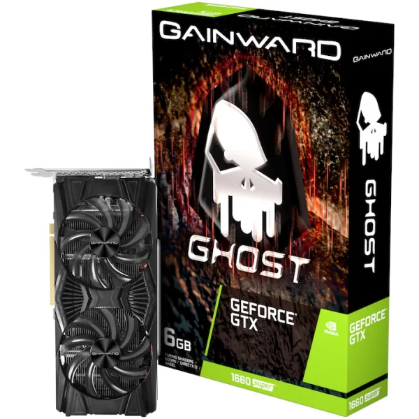 Placa video Gainward nVidia GeForce GTX 1660 SUPER  Twin X2 6GB GDDR6 192-bi - imagine 3