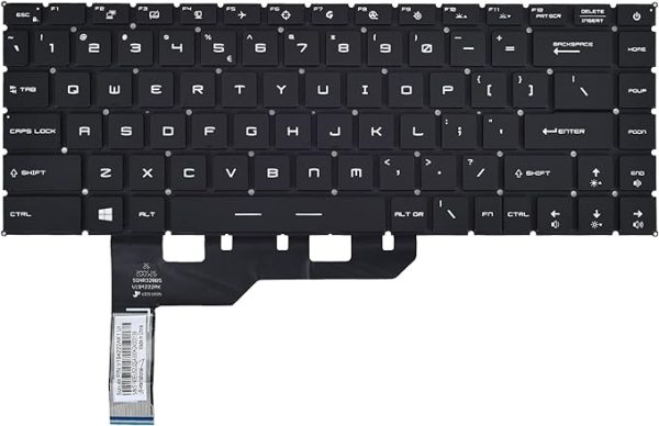 Tastatura laptop MSI GE66 GS66 40687USBL GE66 Raider 11UE 12UH 10SE 10SF MS-1541 - imagine 2