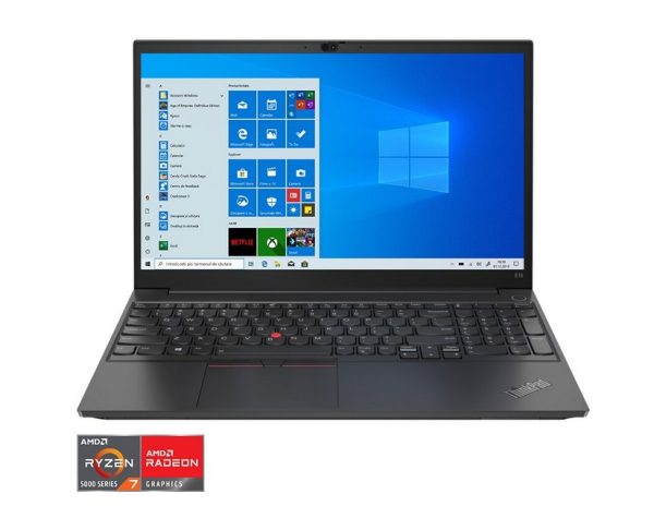 Laptop Lenovo ThinkPad E15 procesor AMD Ryzen™ 7 5700U 16GB DDR  SSD 512 WIN10 PRO