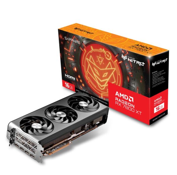 Placă Video Sapphire Nitro+ AMD Radeon RX 7800 XT 16GB GDDR6 | Gaming High-End