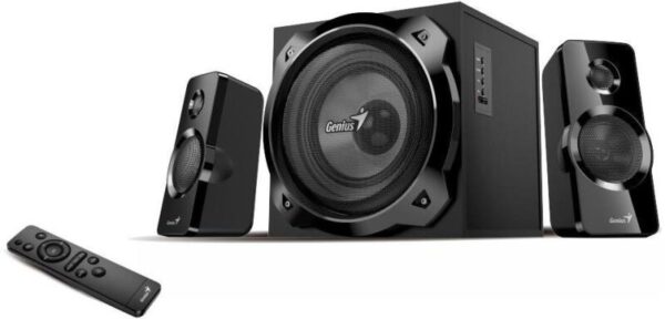 BOXE GENIUS 2.1, RMS: 50W (2 x 12.5W + 1 x 25W), Bluetooth, black, "SW-2.1 1850BT" "31730050401"